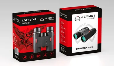 Lornetka AZYMUT Jastron 8x32 B - widok 3
