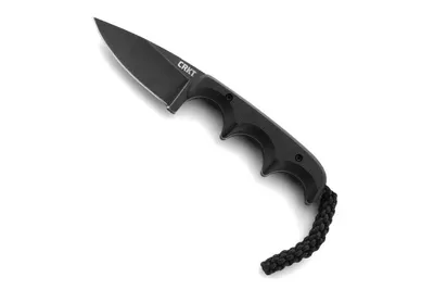 Nóż CRKT Minimalist Black Drop Point 2384K