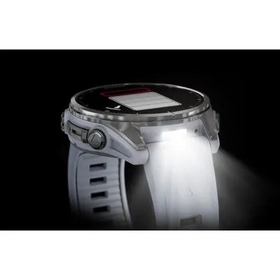 Smartwatch GARMIN Fenix 8 AMOLED 43mm Srebrny - widok 5
