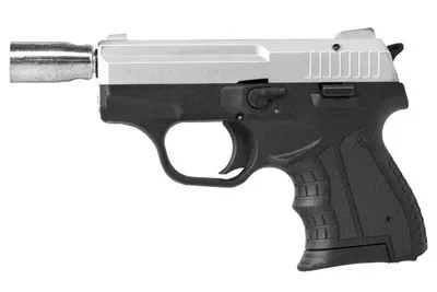 Pistolet hukowy alarmowo sygnałowy STALKER M906 BAS kal. .22 Long Blank (6 mm) Matowy Chrom (M906MCHR-BAS) - widok 4