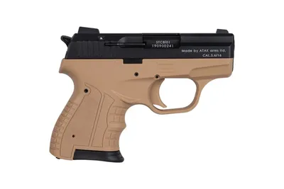 Pistolet hukowy alarmowo sygnałowy STALKER M906 BAS kal. .22 Long Blank (6 mm) FDE TAN (M906FDE-BAS) - widok 3