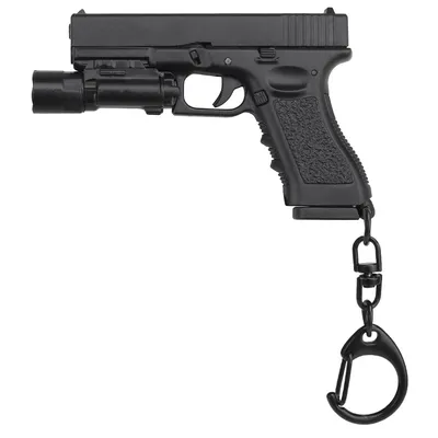 Brelok do kluczy replika Glocka 17 z latarką