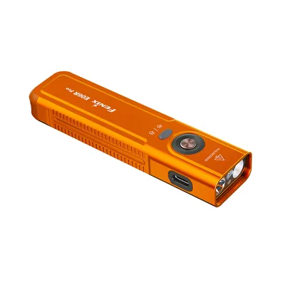 Latarka LED Fenix E06R PRO pomarańczowa (E06R PRO orange) - widok 3