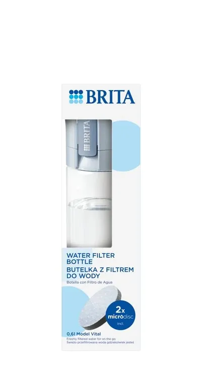 Butelka filtrująca Brita Vital pastelowy błękit 2 dyski - widok 7