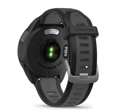 Smartwatch GARMIN Forerunner 165 Black / Slate Grey 43 mm - widok 6