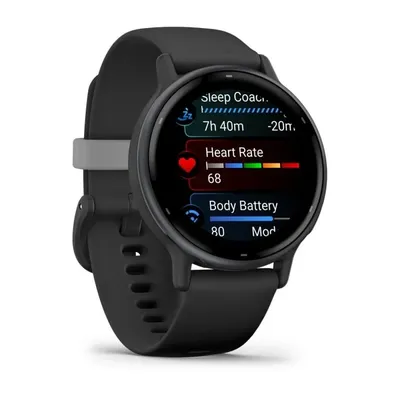 Zegarek Garmin Vivoactive 5 42mm Czarny - widok 3