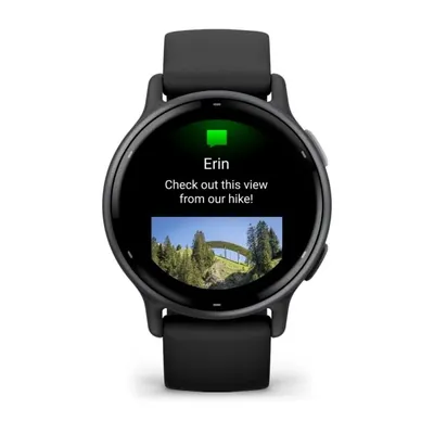 Zegarek Garmin Vivoactive 5 42mm Czarny - widok 2