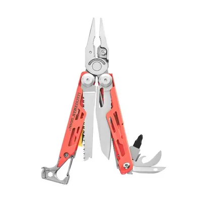 Multitool Leatherman SIGNAL Guava pomarańcz - Stainless - 19 narzędzi  (833183)