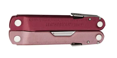 Multitool Leatherman Rebar Heathered Cranberry - NEW 2025 - 17 narzędzi  (833317) - widok 3