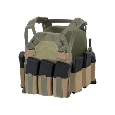 Kamizelka taktyczna Direct Action HELLCAT LOW VIS PLATE CARRIER - Cordura - M (PC-HLCT-CD5-SGR-B04) - widok 3