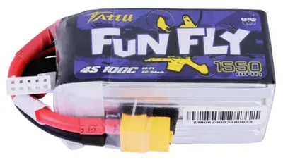 Akumulator LiPo Tattu Funfly 1550mAh 14,8V 100C 4S1P
