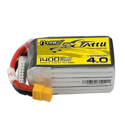 Akumulator LiPo Tattu R-Line 4.0 1400mah 22,2V 130C 6S1P XT60