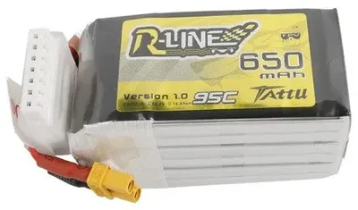 Akumulator LiPo Tattu R-Line 650mAh 22,2V 95C 6S1P XT30