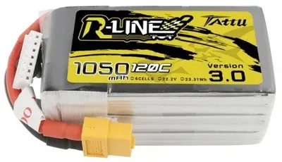 Akumulator LiPo Tattu R-Line Version 3.0 1050mAh 120C 22.2V 6S1P XT60