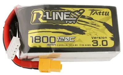 Akumulator LiPo Tattu R-Line Version 3.0 1800mAh 14,8V 120C 4S1P XT60
