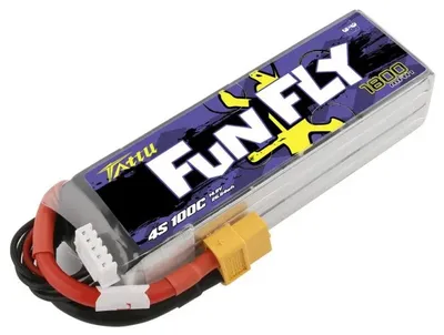 Akumulator Tattu Funfly 1800mAh 14,8V 100C 4S1P XT60