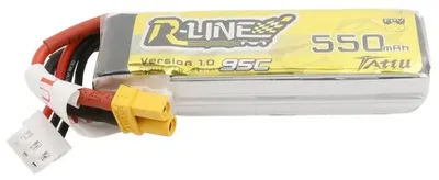 Akumulator Tattu R-Line 550mAh 7.4V 95C 2S1P XT30