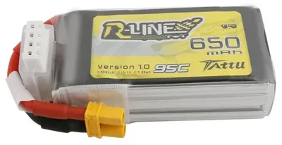 Akumulator Tattu R-Line 650mAh 11.1V 95C 3S1P XT30U-F