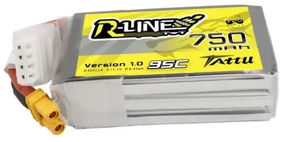 Akumulator Tattu R-Line 750mAh 11.1V 95C 3S1P XT30U-F