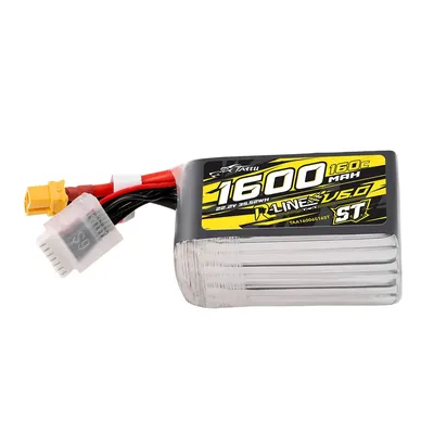 Akumulator Tattu R-Line Version 6.0 1600mAh 160C 6S 22.2V ST/SQ XT60 Plug