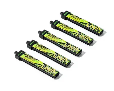 Akumulatory LiPo LiHV 1S BetaFPV LAVA II 320mAh 95C BT2.0 (5 szt.)