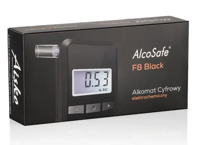Alkomat AlcoSafe F8 Black (CCBCSABACSCAF40) - widok 5