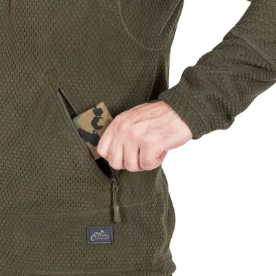 Polar Helikon ALPHA TACTICAL Grid Fleece Shadow Grey (BL-ALT-FG-35) HELIKON-TEX - widok 4