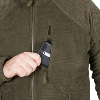 Polar Helikon ALPHA TACTICAL Grid Fleece Shadow Grey (BL-ALT-FG-35) HELIKON-TEX - widok 8