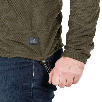 Bluza Helikon ALPHA TACTICAL Grid Fleece Navy Blue (BL-ALT-FG-37) HELIKON-TEX - widok 2