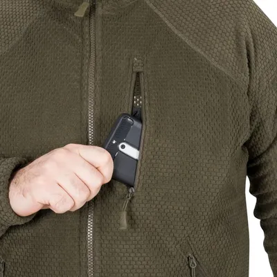 Bluza Helikon ALPHA TACTICAL Grid Fleece Navy Blue (BL-ALT-FG-37) HELIKON-TEX - widok 7