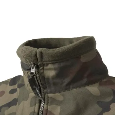 Polar Helikon INFANTRY Fleece Czarny-Black/ PL Woodland (BL-INF-HF-17) HELIKON-TEX - widok 7
