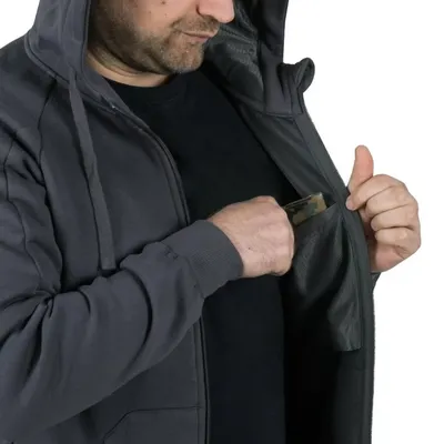 Polar Helikon UTH Sweatshirt Fleece Czarny-Black (BL-ULF-CB-01) HELIKON-TEX - widok 8
