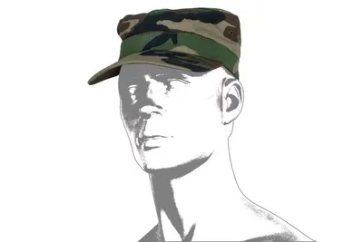Czapka Helikon COMBAT - PolyCotton Ripstop - US Woodland HELIKON-TEX - widok 2