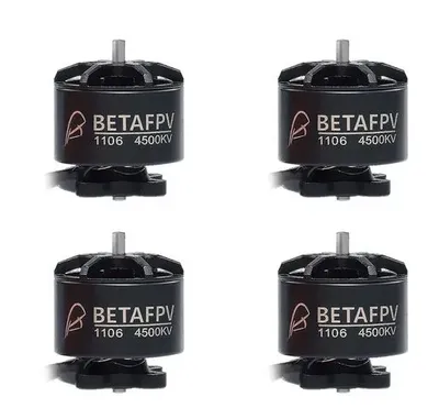 Silniki bezszczotkowe BetaFpv 1106 4500kv - 4 sztuki
