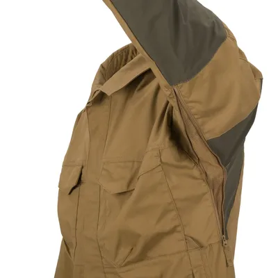 Koszula HELIKON Woodsman - DuraCanvas - Coyote/Tajga Green A - XS/Regular (KO-WDN-DC-1109A-B02) - widok 6