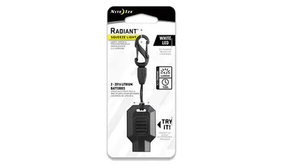 Latarka Nite Ize aRadiant Squeeze Light LED Keychain - Biały - SQL2-02-R3