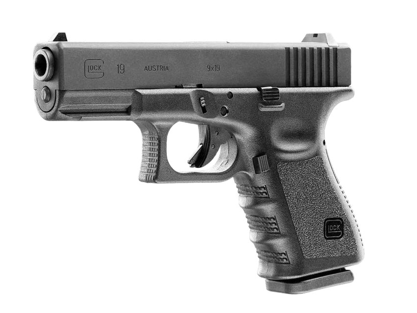 Pistolet wiatrówka GLOCK 19 4,5 mm BB CO2 (5.8358)